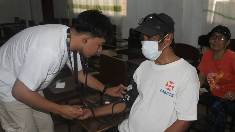 HSL-Braille College Medical Mission community health outreach