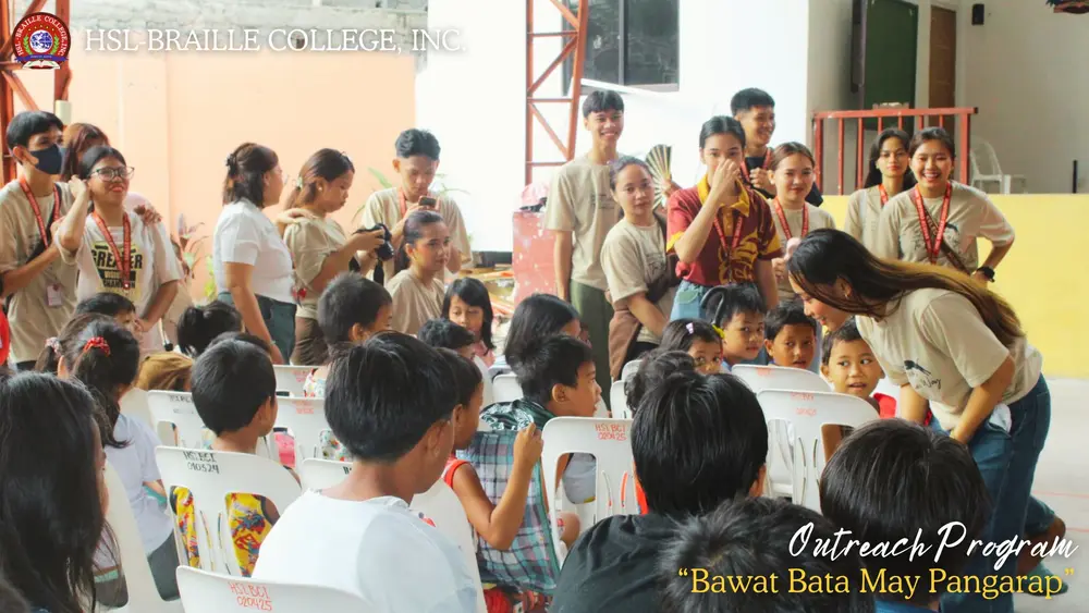 HSL-Braille College Outreach Program supporting children and families