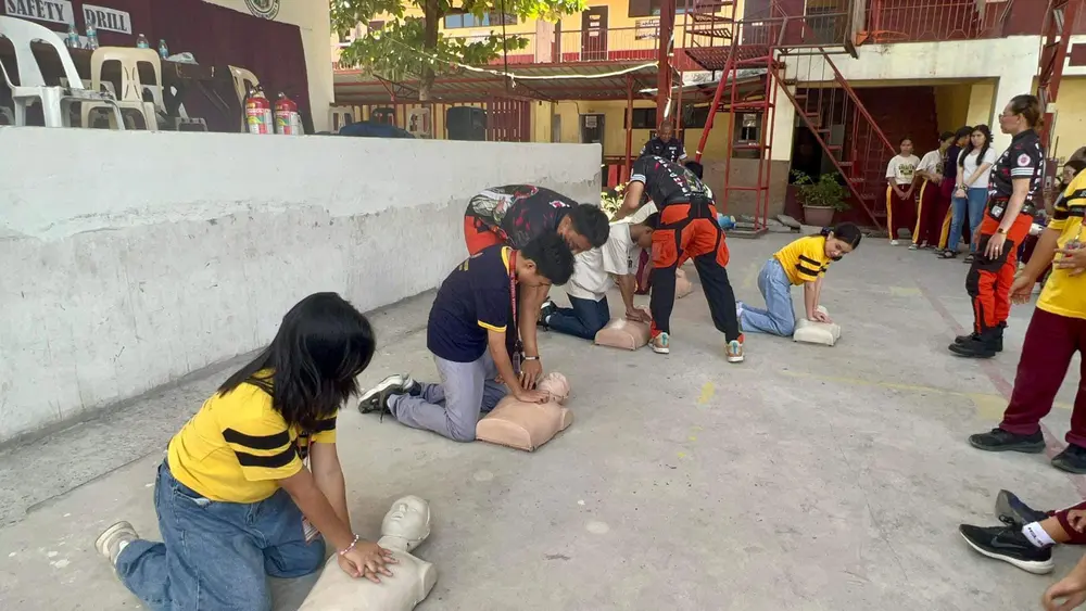 HSL-Braille College Safety Drill activities teaching emergency preparedness