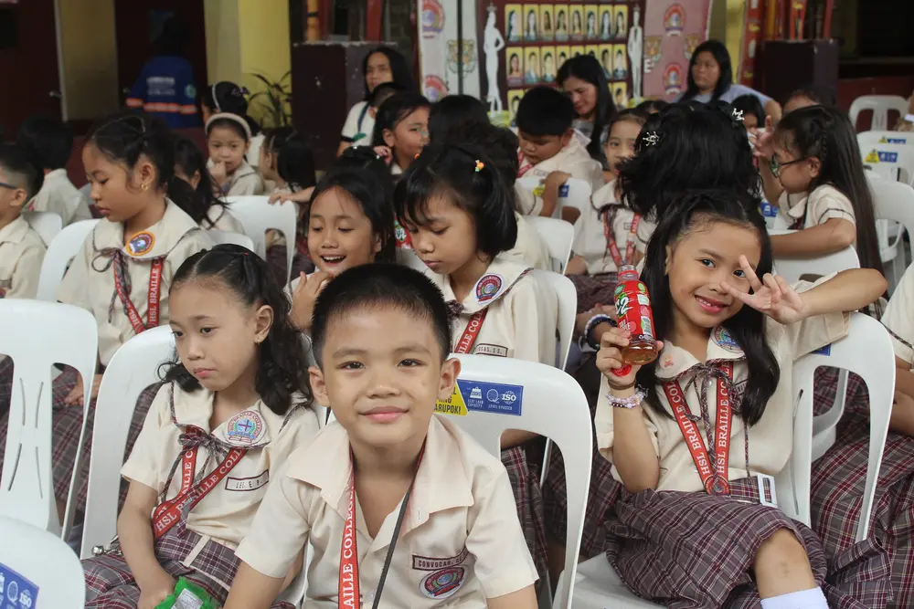 HSL-Braille College Grade School admission banner
